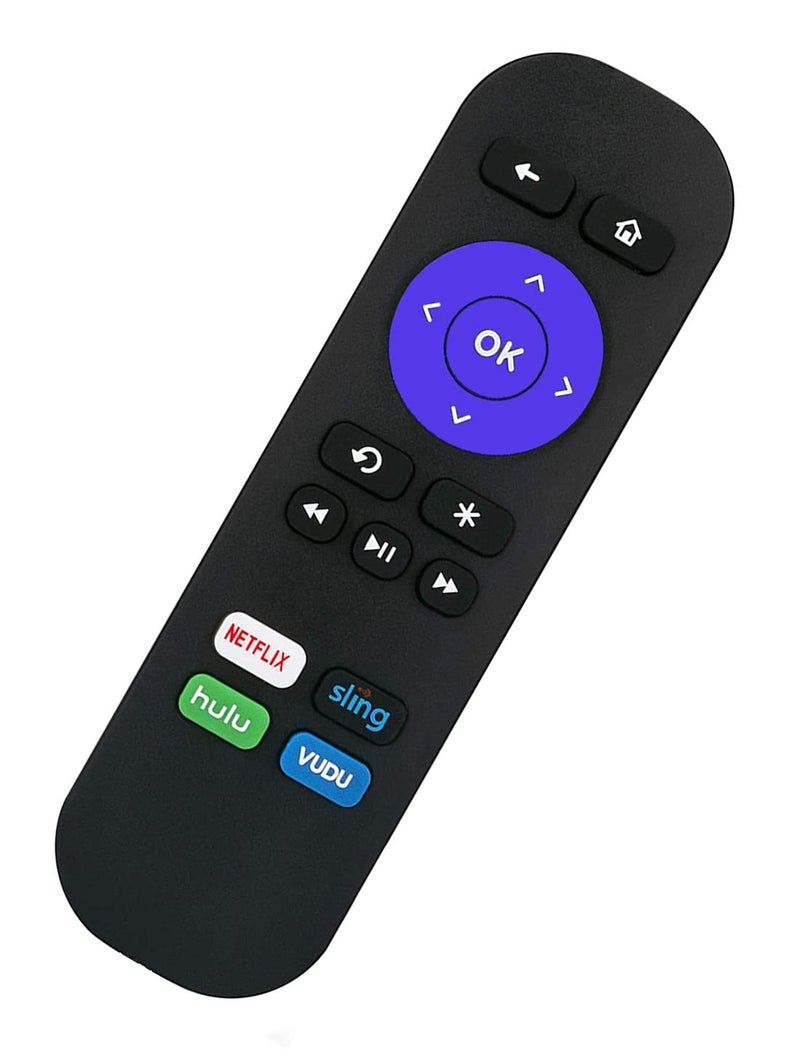 UBay IR Remote Compatible with Roku 1 2 3 4 HD LT XS XD Roku Express 3900R Premiere 4620XB 4210XB 3900R 2500R 2700R 2450XB Media Player Box - Image 3